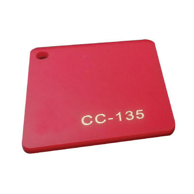 Red Acrylic Sheet – 2.8mm – 4ft x 8ft (CC-135)