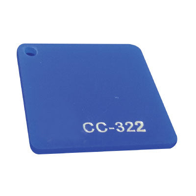 Blue Acrylic Sheet – 2.8mm – 4ft x 8ft (CC-322)