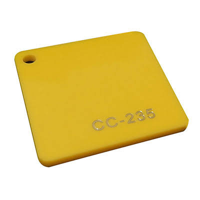 Yellow Acrylic Sheet – CC-235