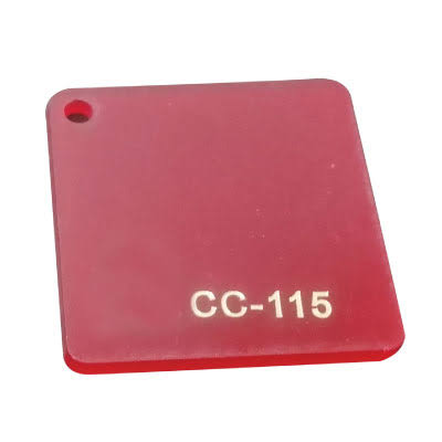 Red Acrylic Sheet – 2.8mm – 4ft x 8ft (CC-115)